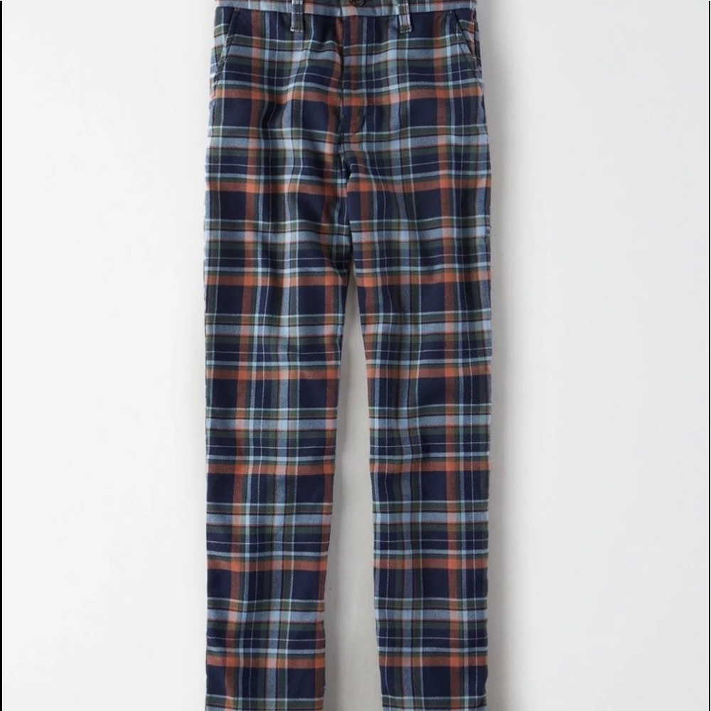 American Eagle Plaid Pant